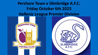 Pershore Town v A.F.C. Slimbridge Friday October 6th 2023 Hellenic League Premier Div