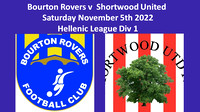Bourton Rovers v Shortwood Utd Sat November 5th 2022 Hellenic League Div 1