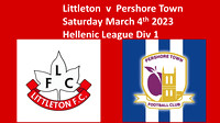 Littleton v Pershore Town Sat March 4th 2023 Hellenic League Div 1
