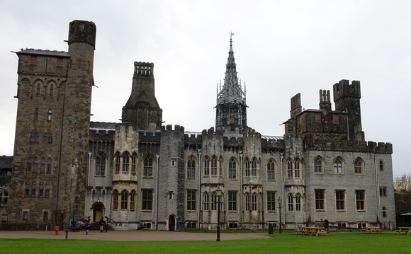 Cardiff Castle and inside the House