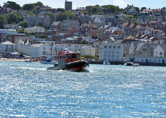 6. Swanage from the water