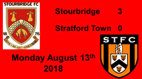 Stourbridge v Stratford Town Aug 13th 2018