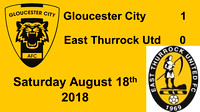 Gloucester City v East Thurrock Utd Aug 18th 2018