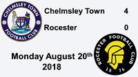 Chelmsley Town v Rocester Aug 20th 2018