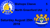 Bishops Cleeve v North Greenford Utd Aug 25th 2018
