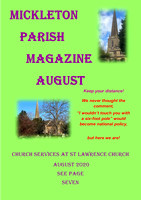 Mickleton August 2020 Parish Magazine