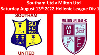 Southam Utd v Milton Utd Sat Aug 12th 2022 Hellenic league Div 1