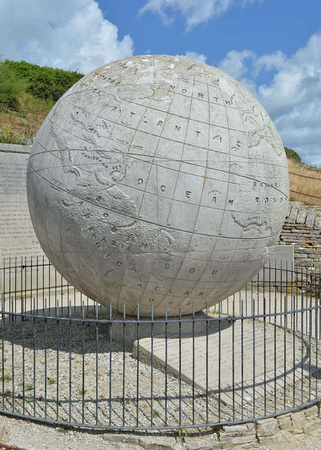 12. The Giant Globe at Durlston Castle